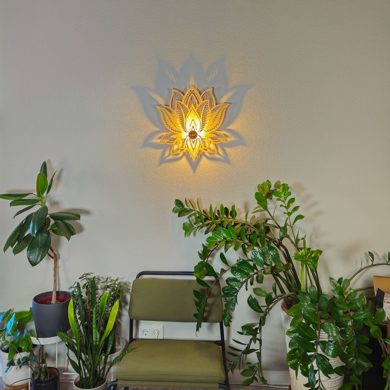 Wandlampe LOTUS
