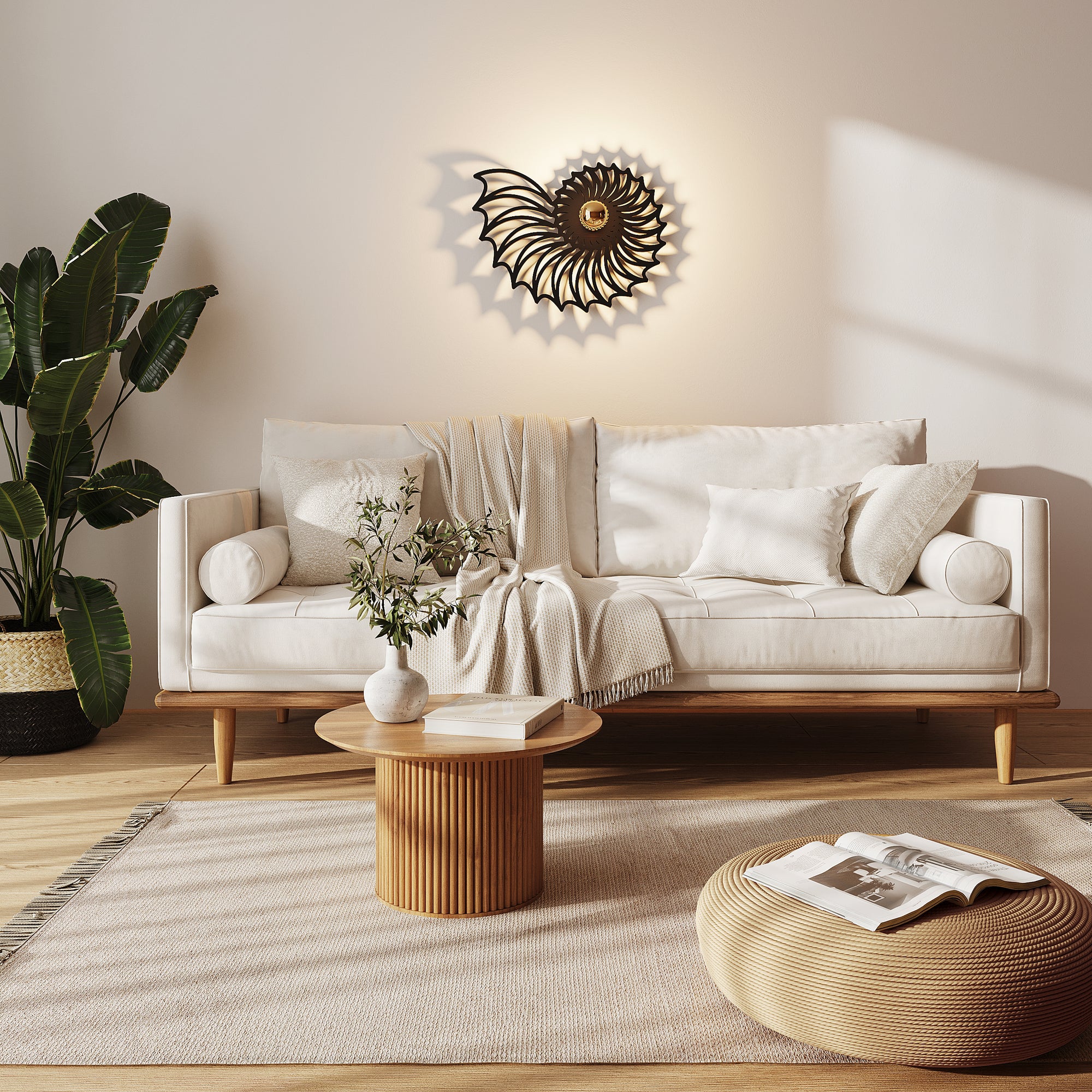 Wandlampe NAUTILUS