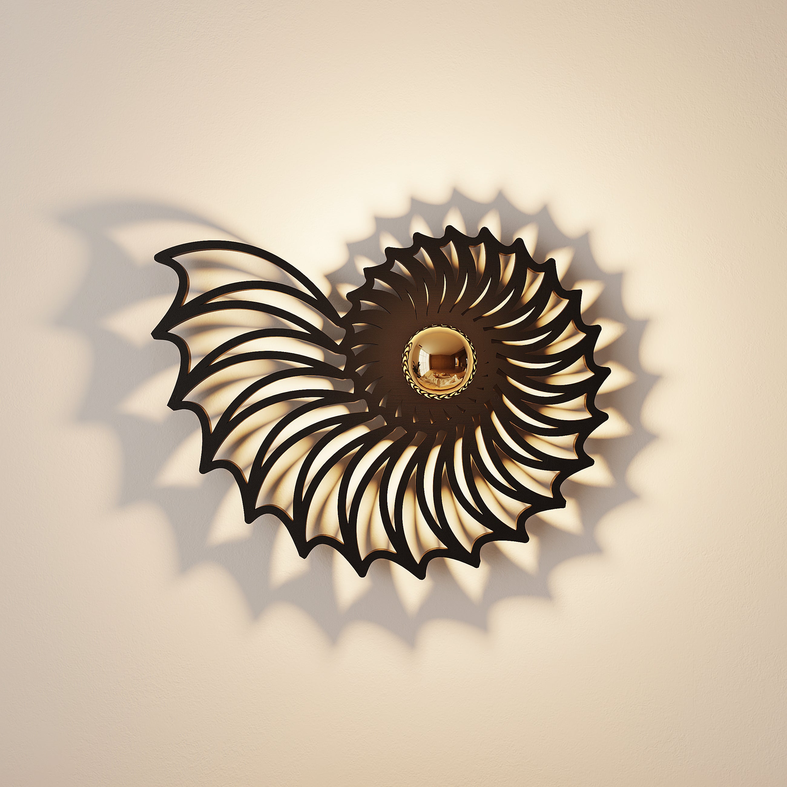 Wandlampe NAUTILUS