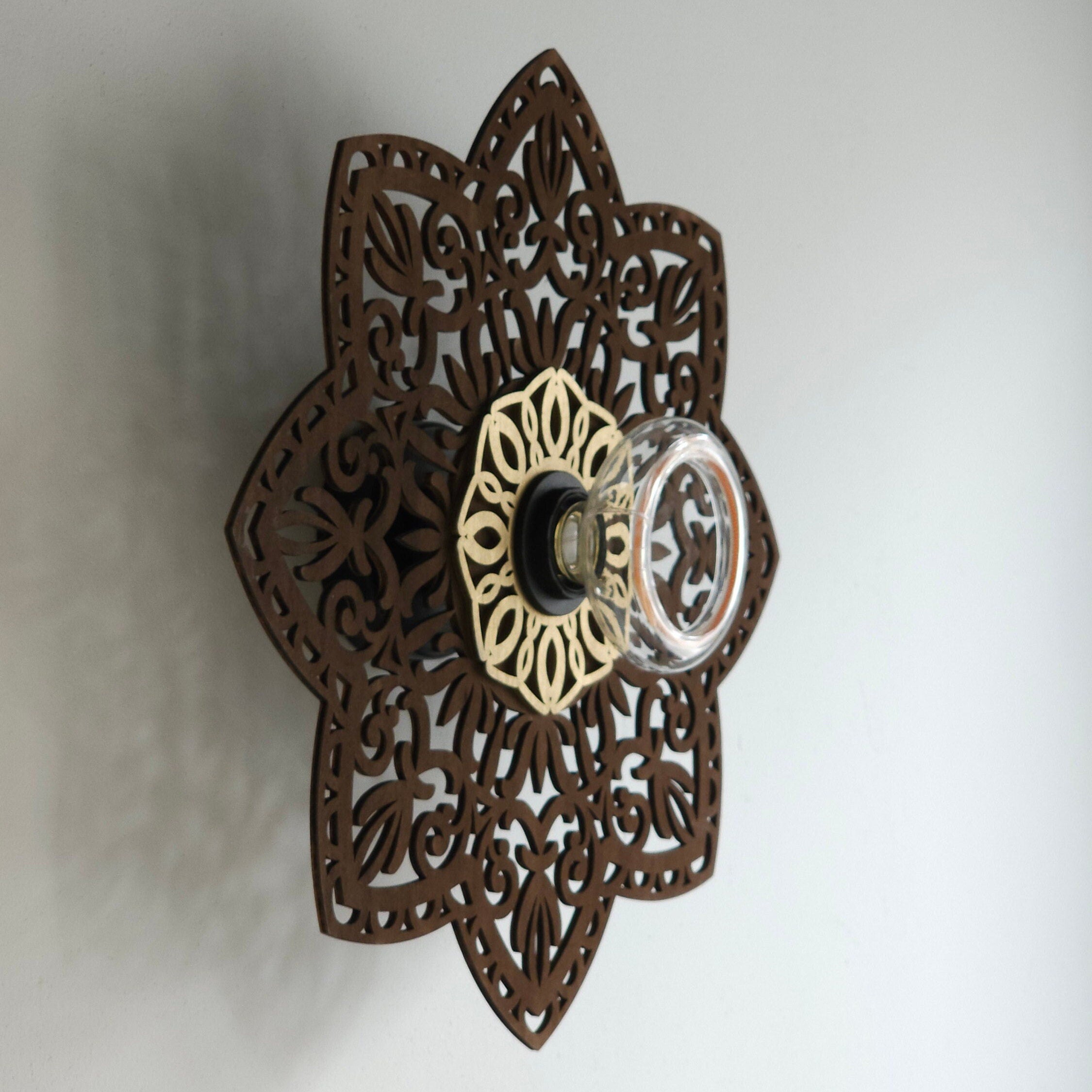 ORIENTAL wandlamp met ringlicht