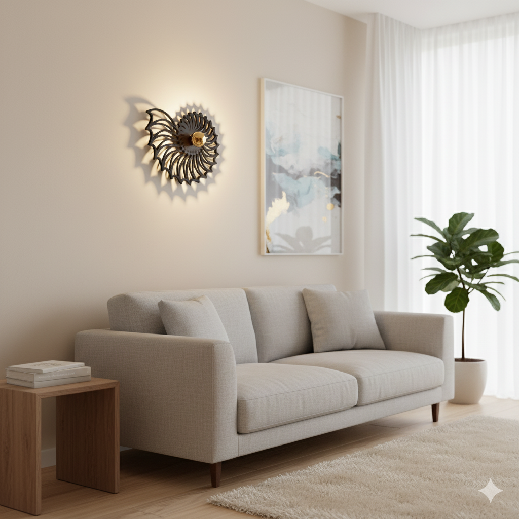 Wandlampe NAUTILUS